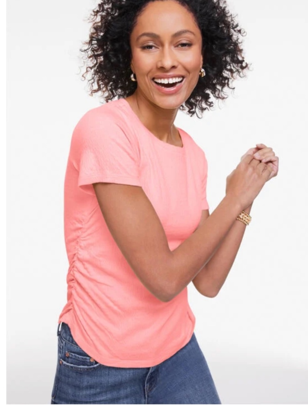 NWT Talbots Jacquard Top Shirt
